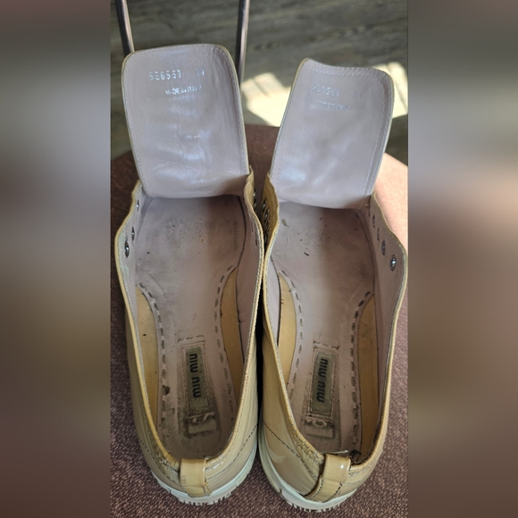 Miu Miu Patent Leather Sneakers - Picture 3 of 14
